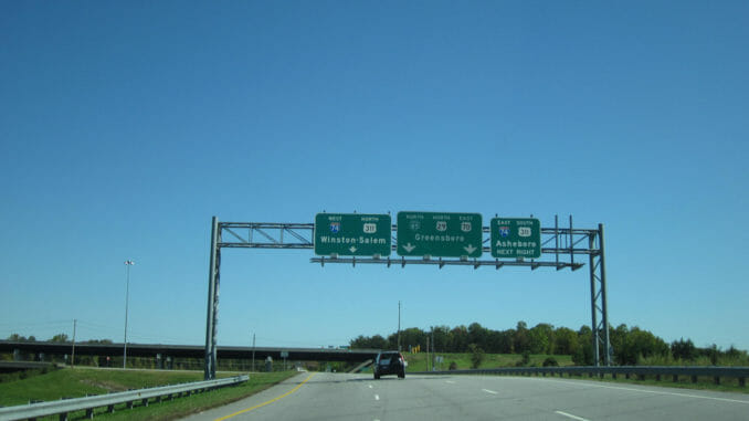 North Carolina highway